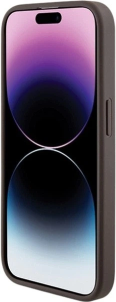 Панель Guess Grip Stand 4G Triangle Strass для Apple iPhone 15 Pro Max Brown (3666339197469) - зображення 6