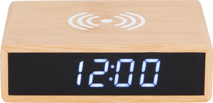 Budzik Karlsson z ładowarką indukcyjną (8714302726521) - obraz 1