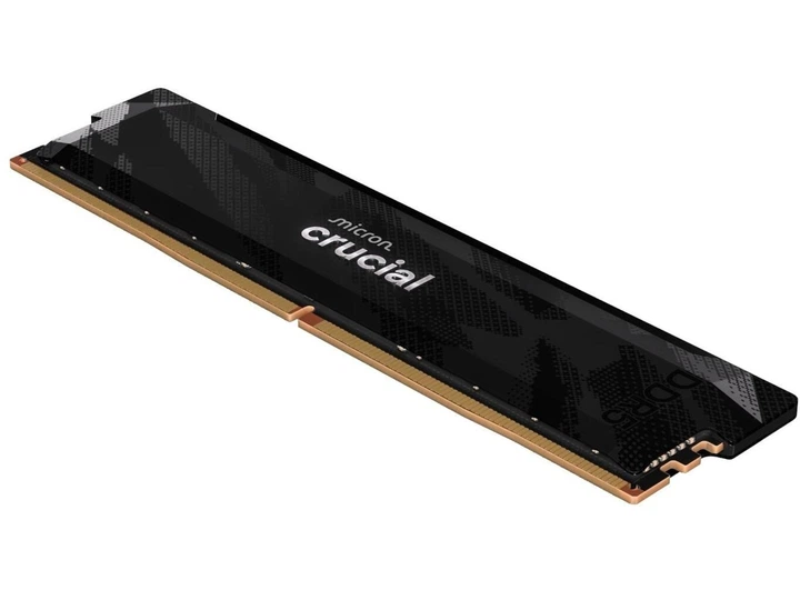 Модуль памяти Crucial DDR5 16GB Pro 6400Mhz Overclocking Black