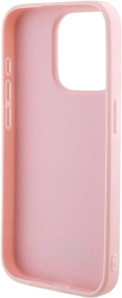 Панель Guess Saffiano Iridescent Script для Apple iPhone 15 Pro Max Pink (3666339224813) - зображення 7