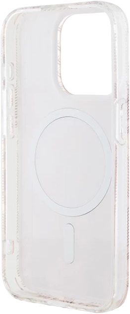Панель Guess IML GCube MagSafe для Apple iPhone 15 Pro Pink (3666339222000) - зображення 7