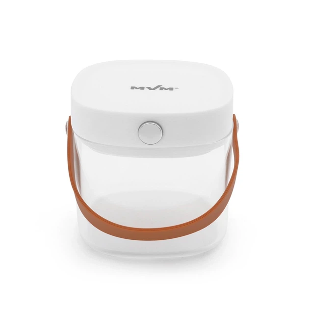 Ємність для зберігання МВМ HOME KP-07 S T/WHITE 500 мл, прозора/біла - Фото 10 Ємність для зберігання МВМ HOME KP-07 S T/WHITE 500 мл, прозора/біла - зображення 10