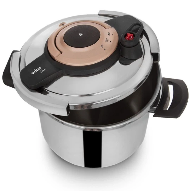 Szybkowar Orion Drone stalowy z automatycznym zamykaniem 5 l (8592381169343) - obraz 4