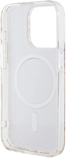 Панель Guess IML GCube MagSafe для Apple iPhone 15 Pro Brown (3666339222147) - зображення 7