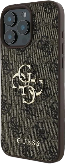 Etui Guess 4G Big Logo do Apple iPhone 16 Pro Brown (3666339327583) - obraz 2