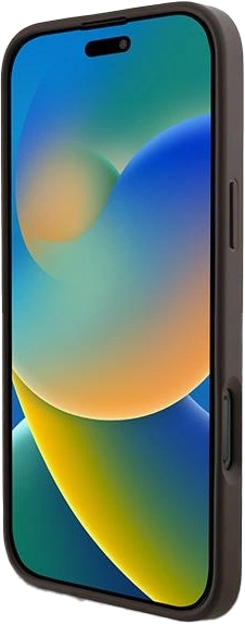 Etui Guess 4G Big Logo do Apple iPhone 16 Pro Brown (3666339327583) - obraz 5