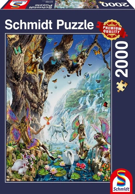 Puzzle Schmidt Wodne wróżki 2000 elementów (4001504573867) - obraz 1