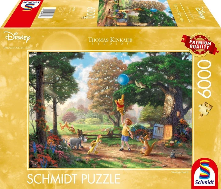 Puzzle Schmidt T.Kinkade Kubuś Puchatek 6000 elementów 112336 (4001504573997) - obraz 1