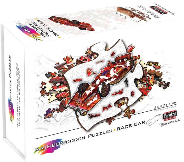 Дерев'яні пазли Eureka Формула 110 елементів 414400 (5425004736277) - зображення 1