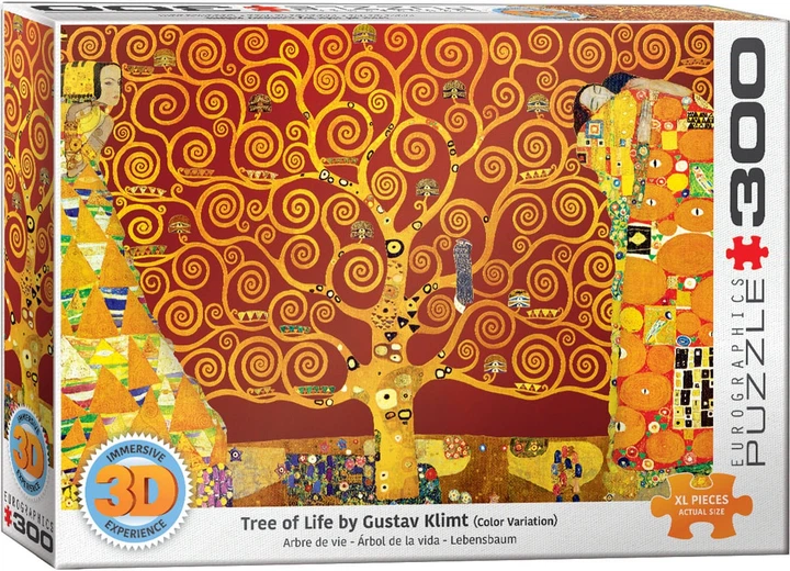 3D-пазл Eurographics Klimt Tree of life 300 елементів 6331-6059 (628136300599) - зображення 1