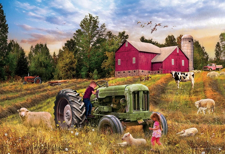 Пазл Eurographics Farm tractor 550 елементів 8551-5780 (628136657808) - зображення 2