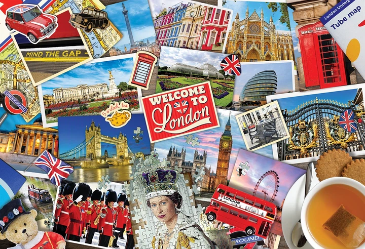 Пазл Eurographics London bus 550 елементів 8551-5779 (628136657792) - зображення 2