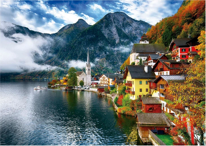 Пазл Educa Гальштат, Австрія 1500 елементів 112805 (8412668199392) - зображення 3