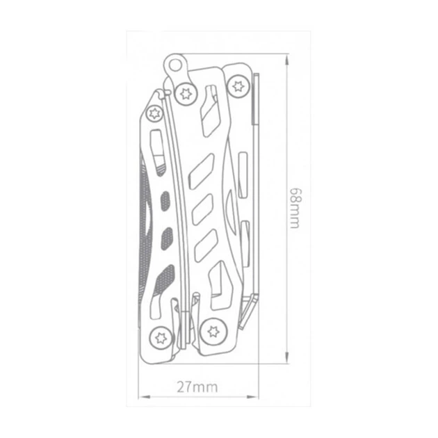 Мультитул NexTool Flagship Pro, чорний 5125121 - зображення 3