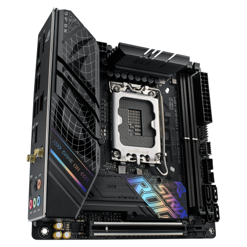 Материнська плата Asus B760-I ROG Strix Gaming Wi-Fi LGA 1700 (ROG STRIX B760-I GAMING WIFI) Б/В - зображення 2