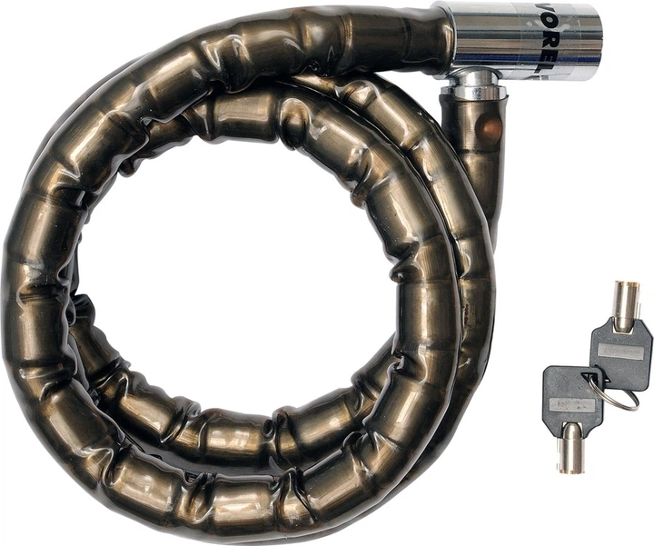 Замок для мотоцикла VOREL 25 мм x 150 см 77861 (5906083778612) - зображення 1