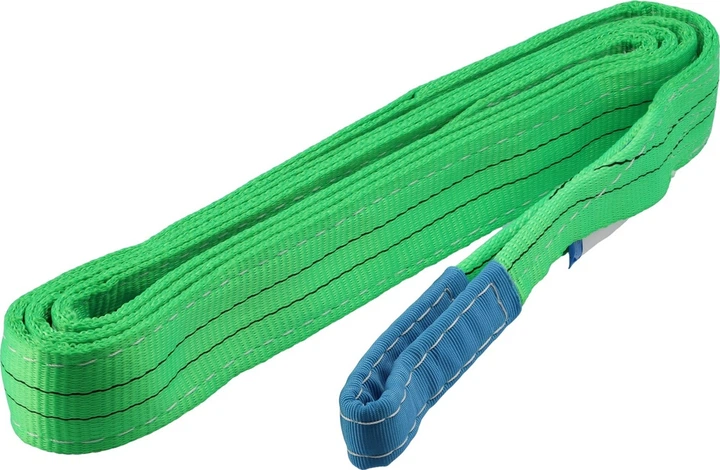 Zawiesie pasowe VOREL dwuwarstwowe pętlowe 2 t 4 m 60 mm 82273 (5906083092695) - obraz 2