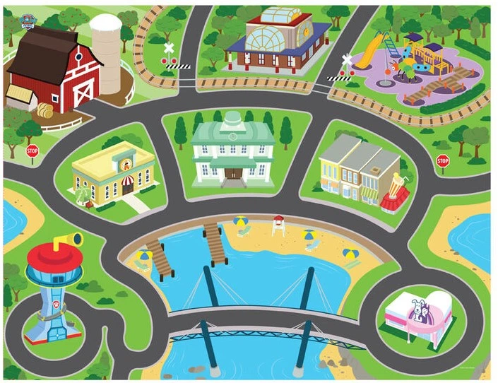 Mata edukacyjna dla dzieci Jumbo Imaginmat Paw Patrol (0686141675026) - obraz 1