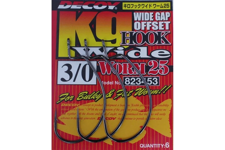 Крючки Decoy Worm25 Hook Wide №2/0 (7 шт/уп) (6102045004) - Фото 1 Крючки Decoy Worm25 Hook Wide №2/0 (7 шт/уп) (6102045004) - изображение 1