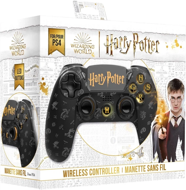 Бездротовий геймпад Freaks and Geeks Wizarding World Harry Potter Wireless PS4 Black (140119b) - зображення 3