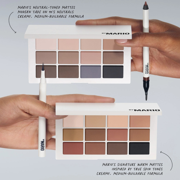 Палетка матовых теней Makeup By Mario Master Mattes Eyeshadow