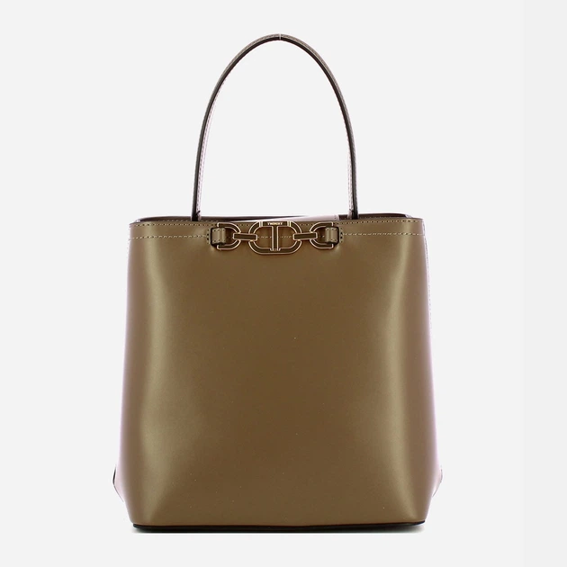 Torebka crossbody damska mała Twinset Secchiello 252TB7304 00021 Brązowa (800070351194) - obraz 1