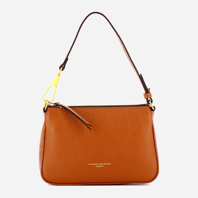 Torebka crossbody damska ze skóry naturalnej mała Gianni Chiarini Brooke BS 8750 TKL 206 Brązowa (800070345740) - obraz 1