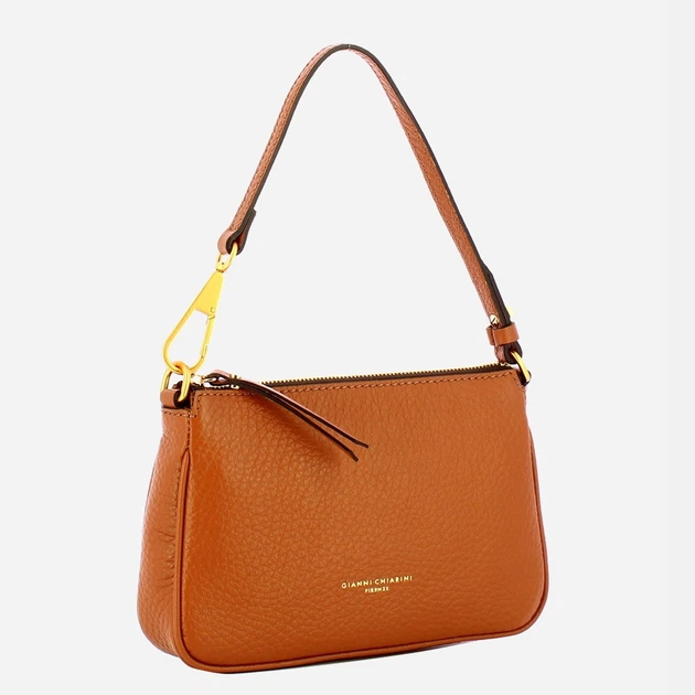 Torebka crossbody damska ze skóry naturalnej mała Gianni Chiarini Brooke BS 8750 TKL 206 Brązowa (800070345740) - obraz 3