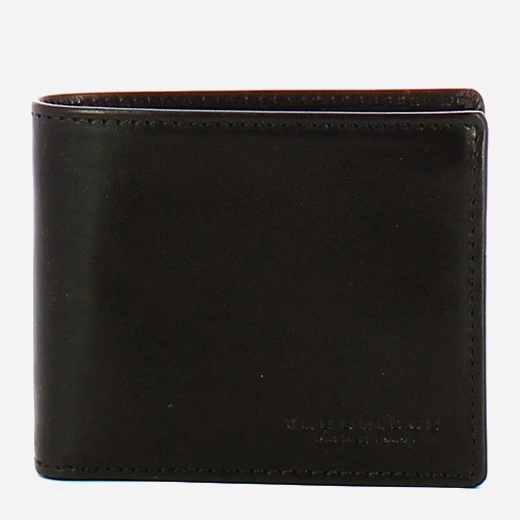 Портмоне чоловіче з натуральної шкіри The Bridge Lorenzo 41451101 20 Чорне (800070350600) - зображення 1