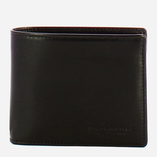 Портмоне чоловіче з натуральної шкіри The Bridge Lorenzo 41459101 20 Чорне (800070350605) - зображення 1