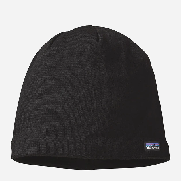 Шапка біні Patagonia Brodeo 29206 One Size Чорна (800070303418) - зображення 3