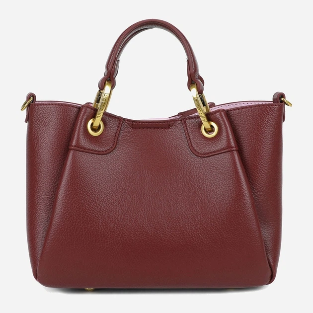 Сумка крос-боді через плече жіноча зі штучної шкіри середня Braccialini Amy B18500 YY 404 Темно-червона (800070348978) - зображення 3