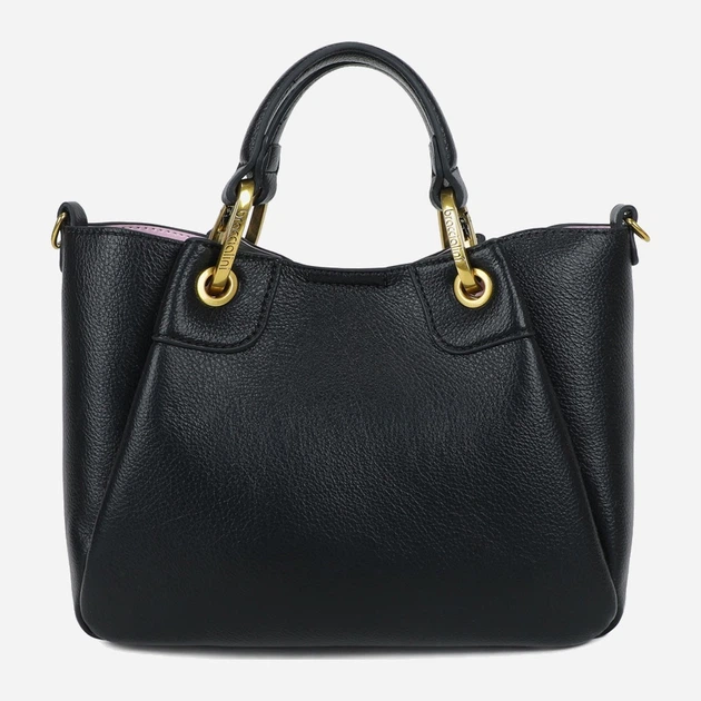 Сумка крос-боді через плече жіноча зі штучної шкіри середня Braccialini Amy B18500 YY 100 Чорна (800070348941) - зображення 3