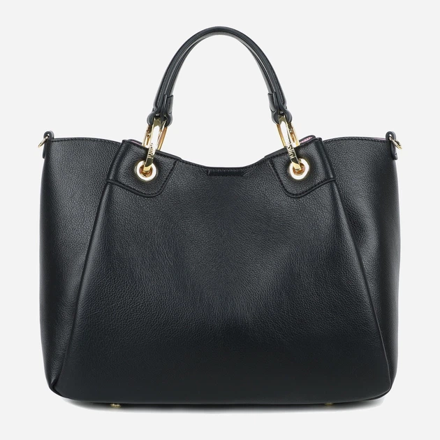 Torebka crossbody damska duża na szerokim pasku Braccialini Amy B18522 YY 100 Czarna (800070348959) - obraz 3