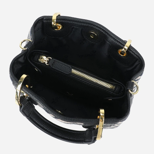 Сумка крос-боді через плече жіноча зі штучної шкіри маленька Braccialini Beth Animalier B18573 YY O03 Бежева (800070348980) - зображення 5