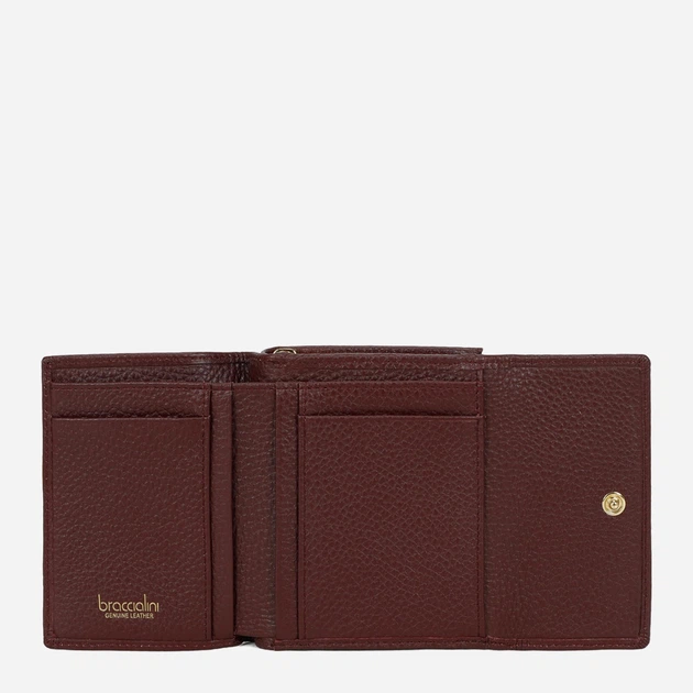 Гаманець жіночий з натуральної шкіри Braccialini Basic B18704 BA 404 Червоний (800070349001) - зображення 3