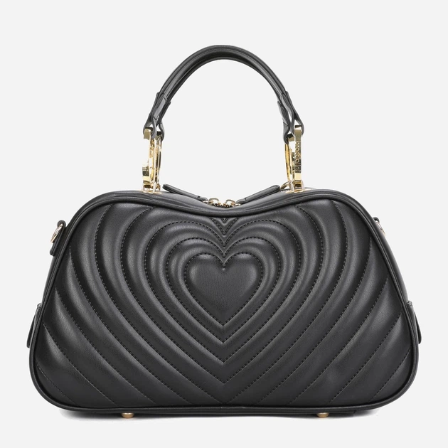 Torebka crossbody damska na szerokim pasku Braccialini Candy Polisynt B18692 YY 100 Czarna (800070348973) - obraz 3