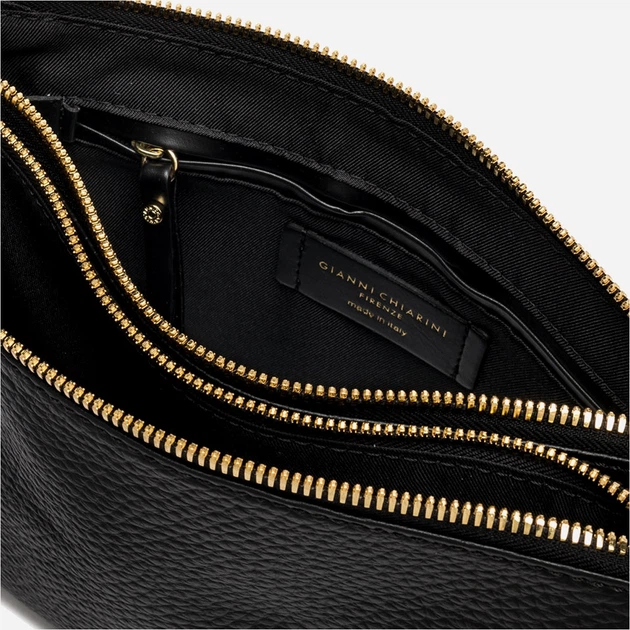 Сумка крос-боді через плече жіноча з натуральної шкіри середня Gianni Chiarini Frida BS 10436 TKL 001 Чорна (800070326652) - зображення 4