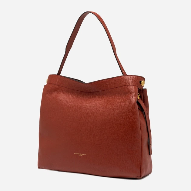Сумка шопер жіноча з натуральної шкіри Gianni Chiarini Ottavia BS 11292/COMM GRN 14049 Червона (800070345705) - зображення 3