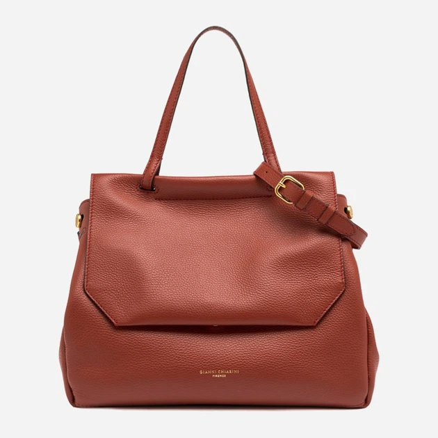 Сумка крос-боді через плече жіноча з натуральної шкіри середня Gianni Chiarini Ottavia BS 11376/COMM GRN 14049 Червона (800070345707) - зображення 1