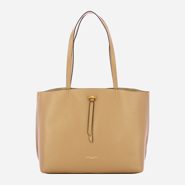 Сумка шопер жіноча з натуральної шкіри Gianni Chiarini Egle BS 11485/COMM GRN 2077 Бежева (800070344898) - зображення 1