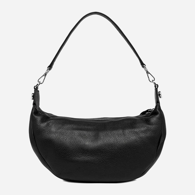 Torebka bagietka damska ze skóry naturalnej Gianni Chiarini Aisha BS 11550/COMM GRN-NAOP 001 Czarna (800070345714) - obraz 2