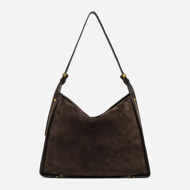 Torebka damska zamszowa duża Gianni Chiarini Penelope BS 12043 CM-PL 974 Ciemnobrązowa (800070345729) - obraz 1