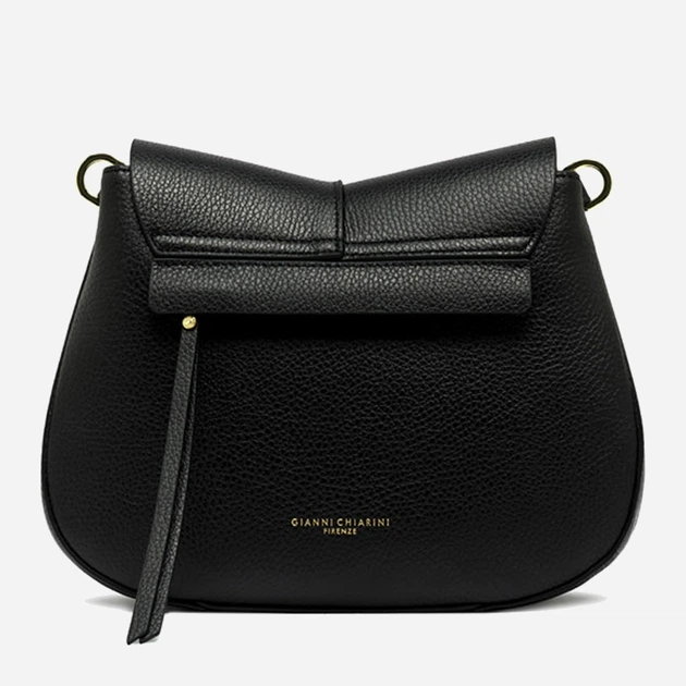 Torebka crossbody damska ze skóry naturalnej Gianni Chiarini Helena Round BS 6036/COMM GRN-NAOP 001 Czarna (800070345733) - obraz 2