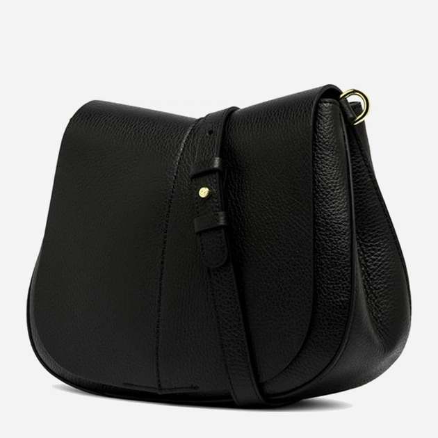 Torebka crossbody damska ze skóry naturalnej Gianni Chiarini Helena Round BS 6036/COMM GRN-NAOP 001 Czarna (800070345733) - obraz 4