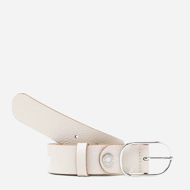 Pasek damski ze skóry naturalnej Gianni Chiarini Grana Dollaro CN 99037/08 GRN 3890 M Biały (800070334624) - obraz 1