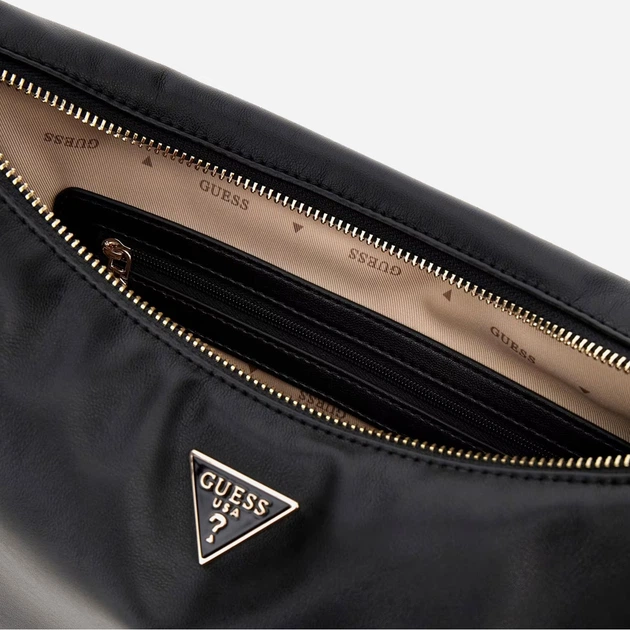 Torebka hobo damska Guess Sunetra HWNG7534020 BLA Czarna (800070344399) - obraz 4