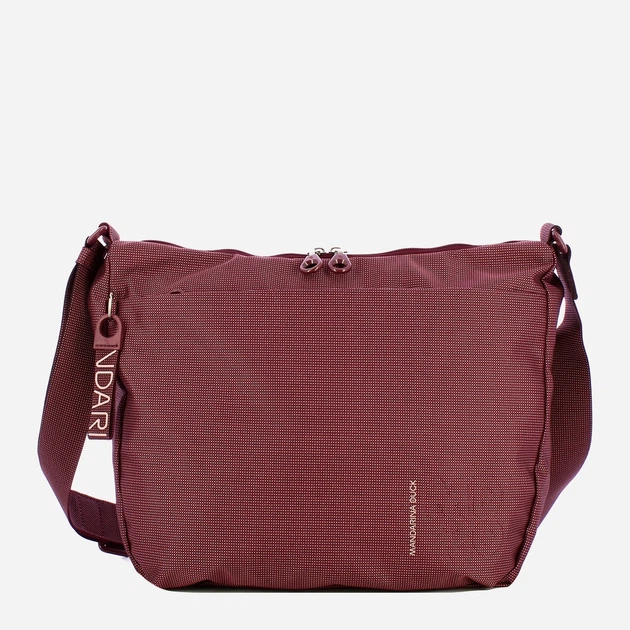Torebka crossbody damska materiałowa Mandarina Duck Md20 P10QMT20 384 Bordowa (800070346934) - obraz 1