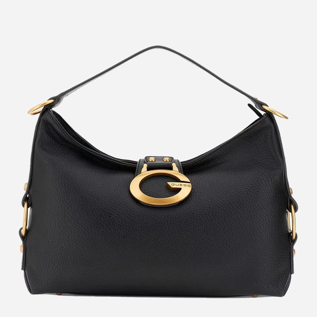 Сумка жіноча зі штучної шкіри велика Guess Camden HWBB9308180 BLA Чорна (800070344367) - зображення 1