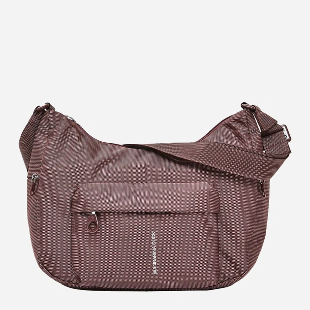 Torebka crossbody damska materiałowa Mandarina Duck Md20 P10QMT56 384 Bordowa (800070346916) - obraz 1